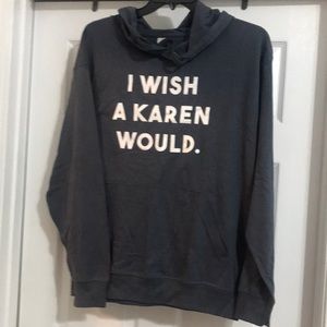 Lightweight hooded sweatshirt XL